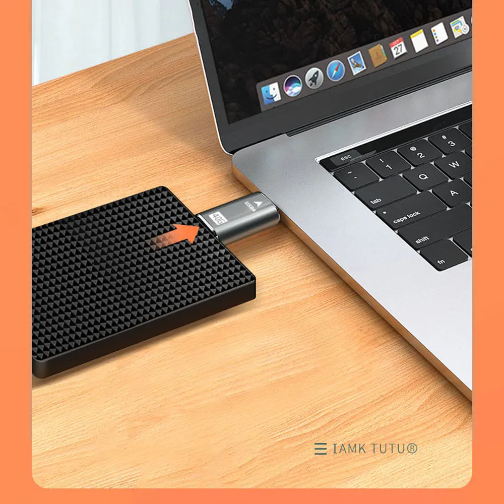 Adaptador USB tipo C a tipo C de 40Gpbs con todas las funciones para transmisión y carga con Thunderbolt USB 4.0 3.1 2.0 - imagen 2