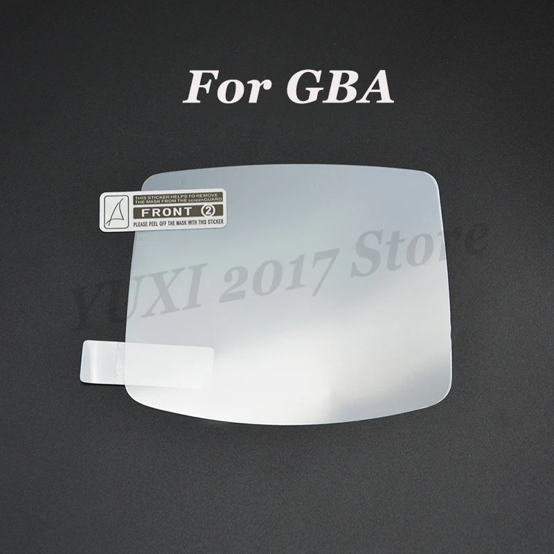 Película protectora de plástico transparente para pantalla LCD, PET, adecuada para consolas de juegos GB GBA GBC GBA SP GBP GBM, 1-2 uds. - imagen 3