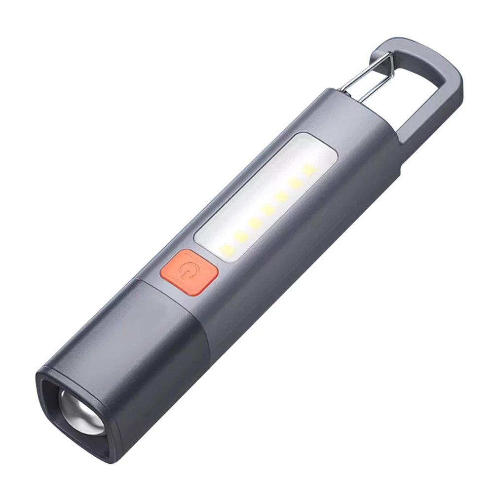 Linterna XPE COB con gancho Mini linterna LED portátil carga USB Camping potente linterna 800mAh para senderismo al aire libre pesca - imagen 5