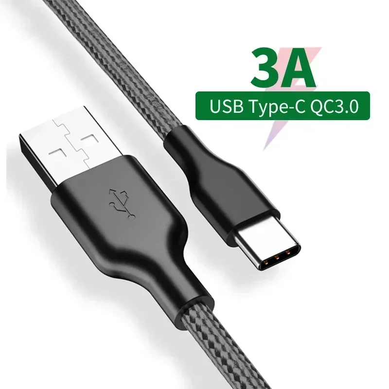 Cable USB tipo C para carga y transferencia de datos en un cable trenzado de nailon Carga súper rápida Adecuado para una amplia gama de dispositivos - imagen 3