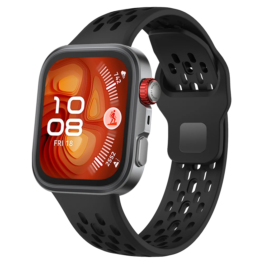 Correa deportiva de silicona transpirable para HUAWEI WATCH FIT 4 Pro FIT4 / FIT 3, repuesto de correa, accesorios de pulsera - imagen 2