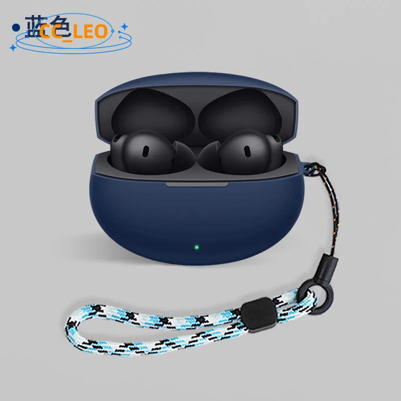 Funda para OPPO Enco X3s funda suave de silicona correa de nailon cordón adecuado para OPPO Enco X3s funda protectora de carcasa a prueba de golpes - imagen 5