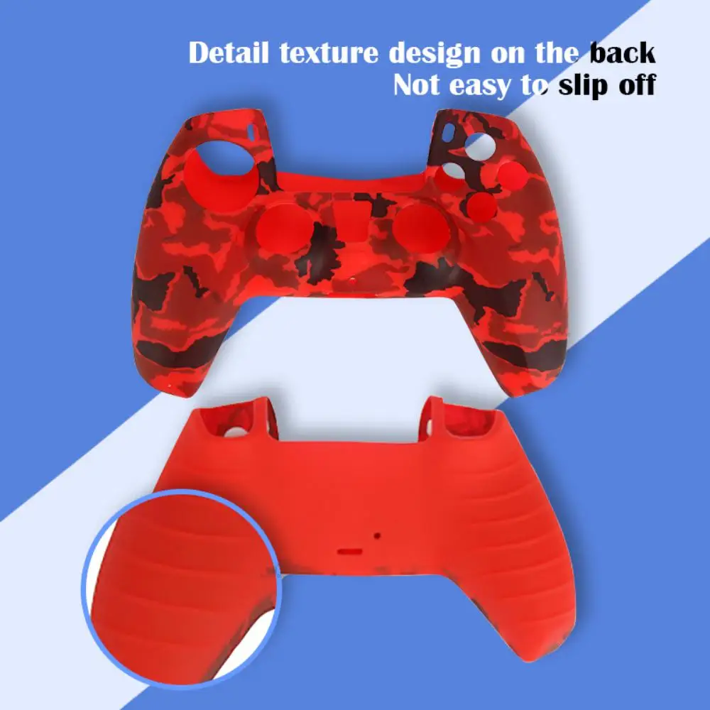 Funda protectora de silicona para mando de Ps5, Protector antideslizante para Joystick - imagen 2