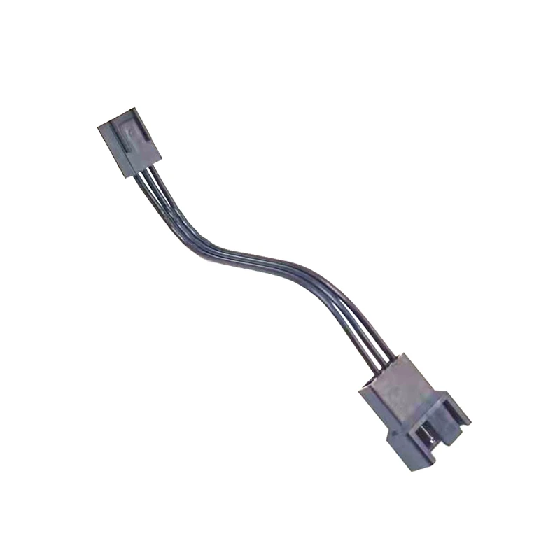 Angitu pequeño Cable adaptador de ventilador de 3 pines a 4 pines CPU 2510 3P a 2540 Cables de conversión de energía de ventilador de 4 pines 10cm - imagen 2