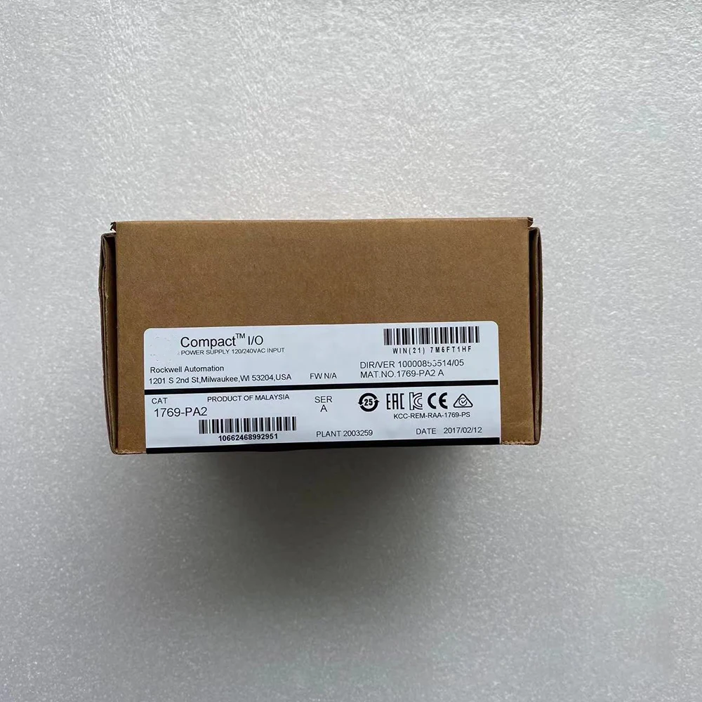 Para fuente de alimentación compacta Allen-Bradley 1769PA2 módulo de entrada 1769-PA2 Ser A - imagen 5