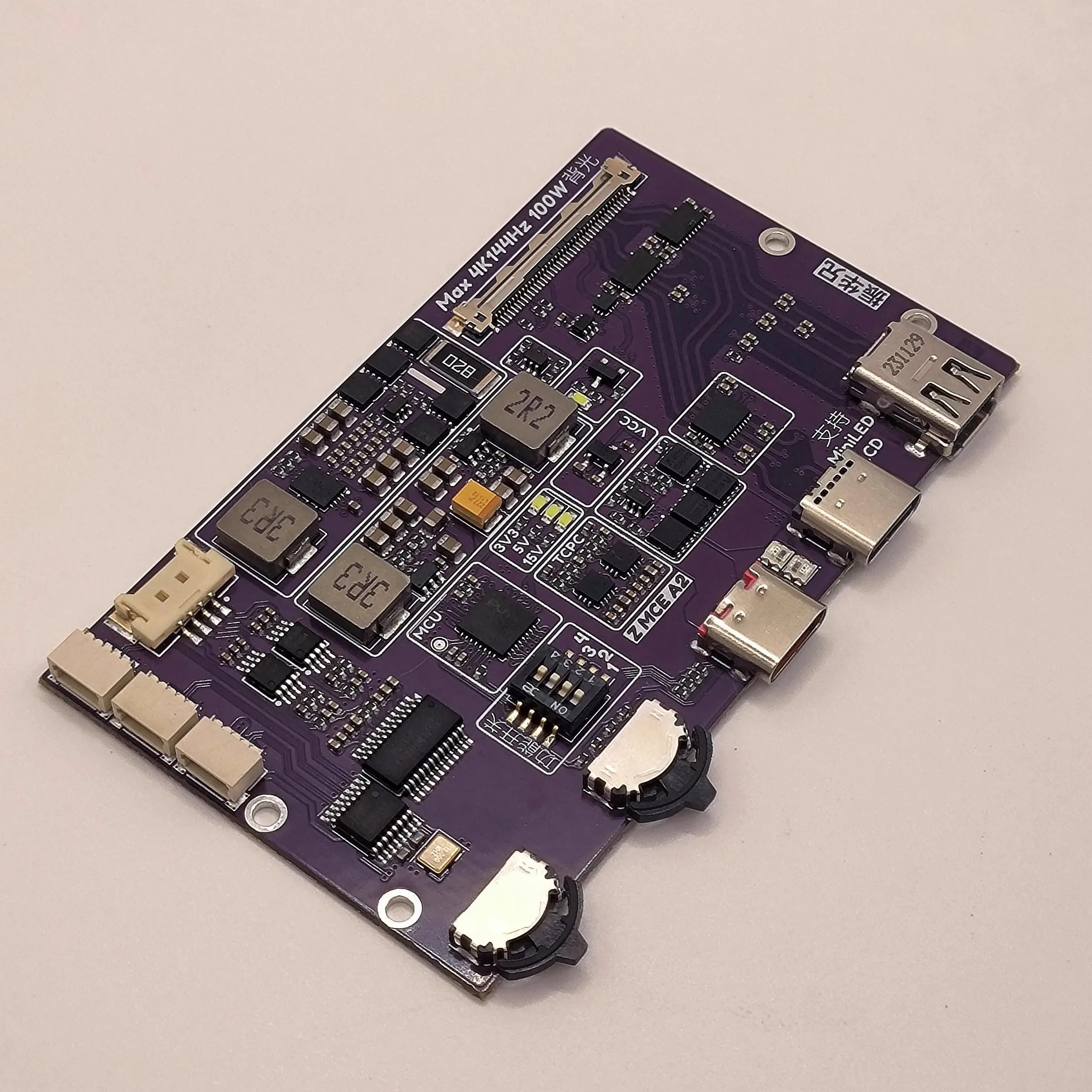 2025 NUEVA placa controladora MiniLED EDP 4K 144Hz Mini DP/tipo C a EDP, portátil, pantalla portátil DIY 240Hz 300Hz - imagen 4