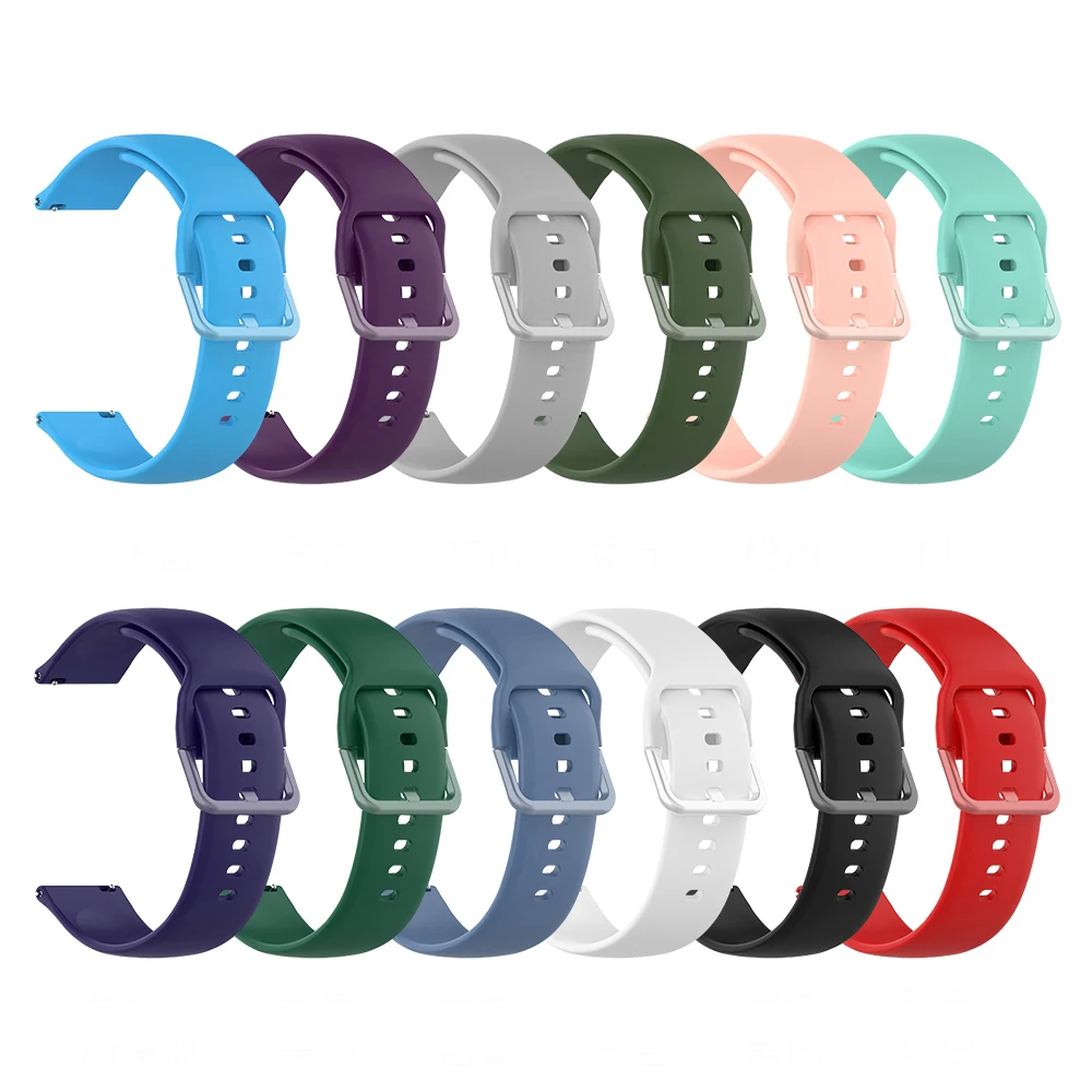 Para Realme Watch S Pro Correa Realme Watch 3 2 Pro pulsera de repuesto accesorio de pulsera suave 20mm 22mm banda deportiva de silicona - imagen 2