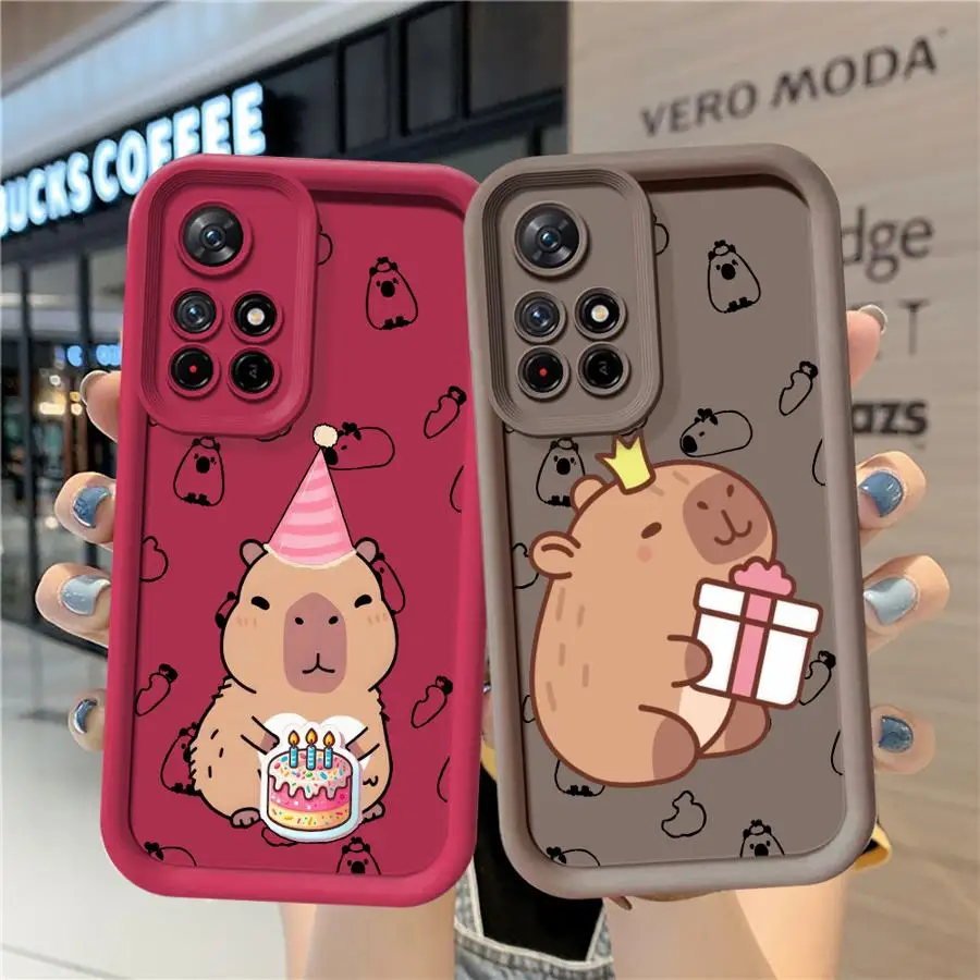 Caypabara bonita funda de teléfono suave para Xiaomi Redmi Note 13 11 12 13 14 Pro Plus 10S 11S 14 9 9s 12S 10