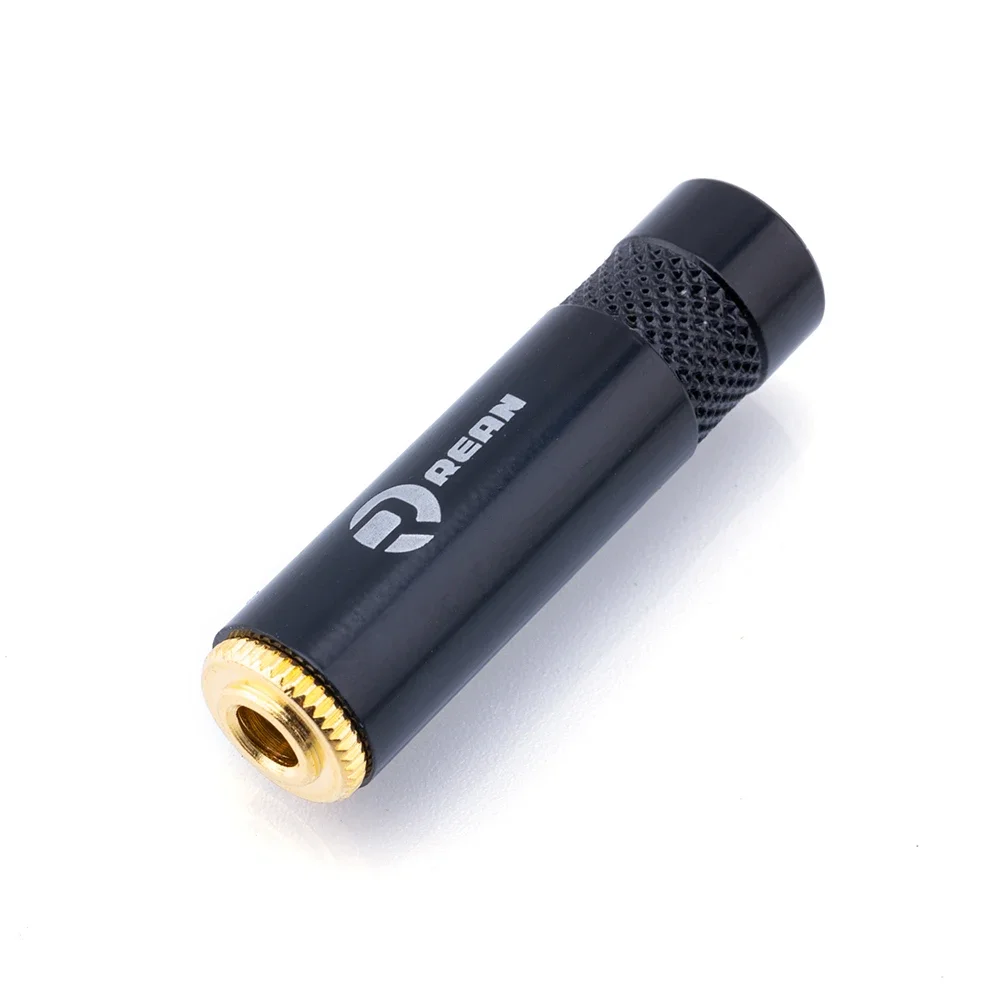 ▲ NEUTRIK'S REAN NYS240-BG Conector hembra de 3,5 mm chapado en oro Conector de audio 3,5 Auriculares hembra Cabezal de soldadura Estéreo de doble canal