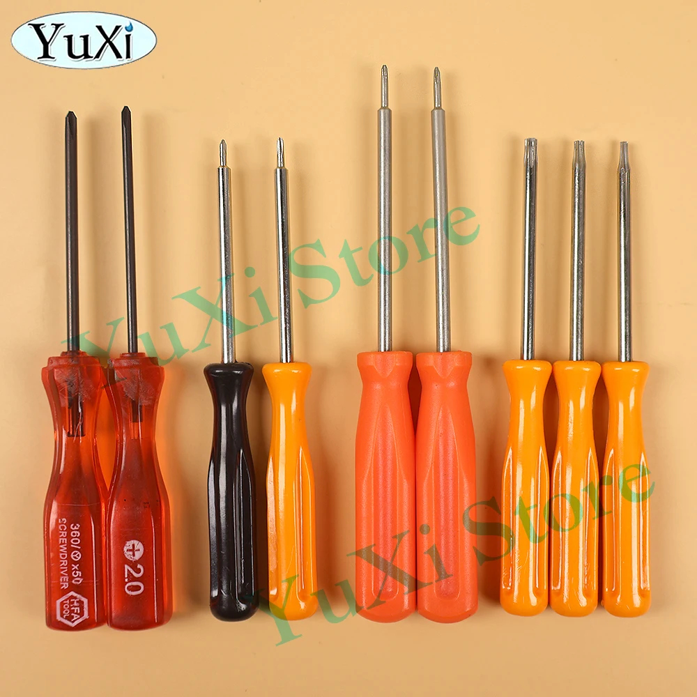 1 Juego de herramientas de destornillador para Xbox One 360 PS5 PS4 PSP Torx T6 T8 T10 destornillador de seguridad herramientas de apertura de reparación de agujeros de palanca - imagen 5