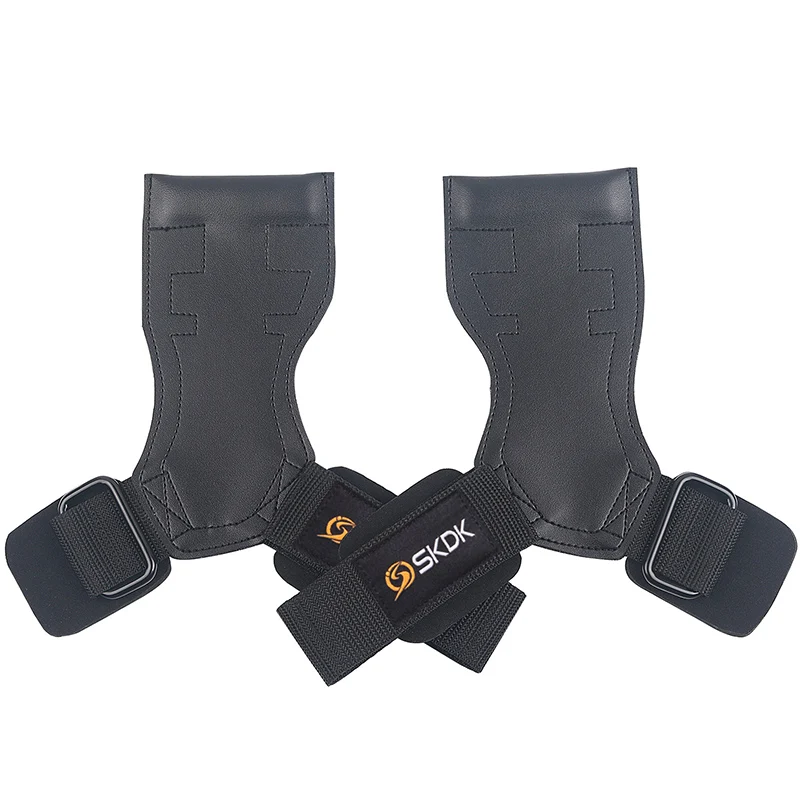 Almohadillas de agarre para levantamiento de pesas, Protector de palmas para culturismo Crossfit, guantes de gimnasio en cuclillas, equipo de gimnasio, entrenamiento deportivo de PVC - imagen 5