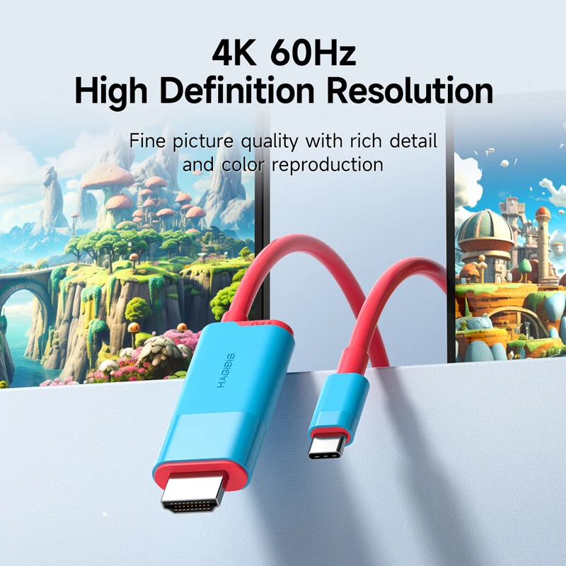 Dock USB-C HDMI 4K 60Hz 100W para Switch y Steam Deck - imagen 4