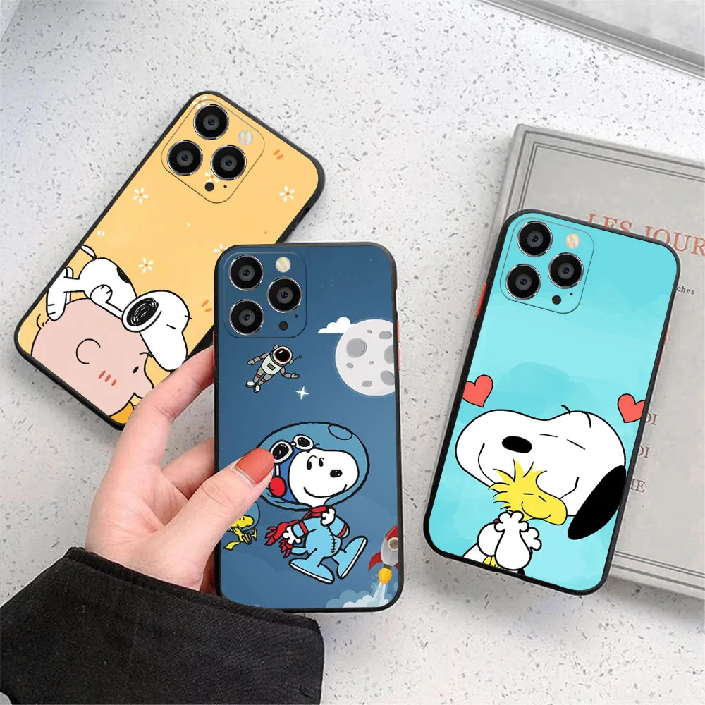 CK-8 funda de teléfono de dibujos animados S-Snoopys para Realme 2 3 3i 5 5i 6 6S 6i 7 7i Pro - imagen 4
