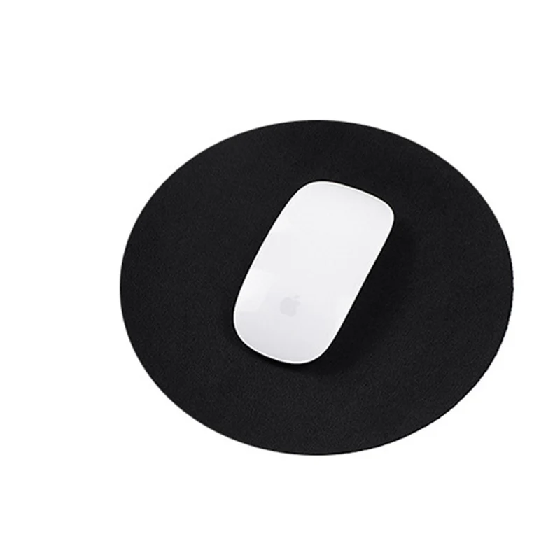 PU Mouse Pad Anti-Slip Mousepad Waterproof Natural Rubber Gamer Desk Mat for Desktop PC Computer Laptop 22cmx22cm - imagen 2