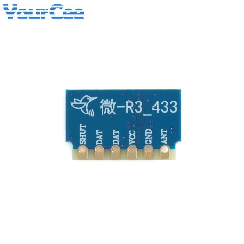 20 piezas/1 unidad H3V3E 315MHz H3V4F 433MHz módulo transmisor RF superheterodino Wifi módulo receptor de Control remoto inalámbrico HASK - imagen 5
