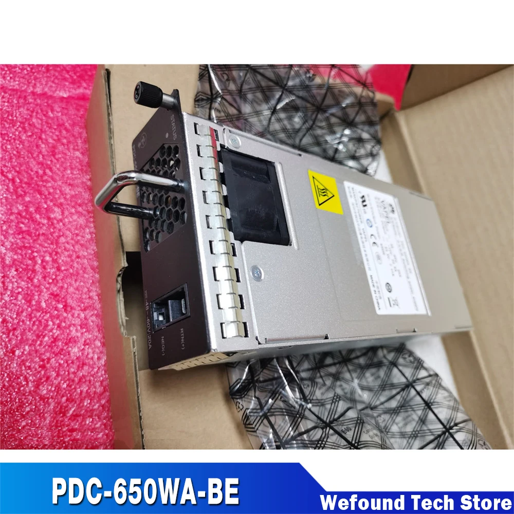 Módulo de alimentación para Huawei Series Switch, 650W DC PoE, 02270152 PDC-650WA-BE, S6720 - imagen 2