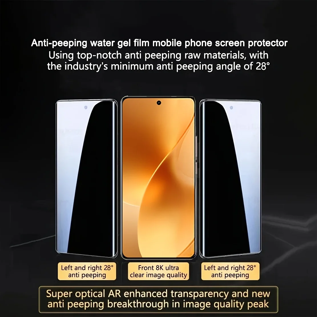 Película de hidrogel de privacidad antiespía para OPPO Find X X2 X3 X5 X6 Find X2 X3 X5 X6 Pro Find X2 X3 X5 Lite Find X3 Neo Protector de pantalla - imagen 5
