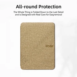 Amazon Kindle Paperwhite 10a generacion - Funda magnetica de tela