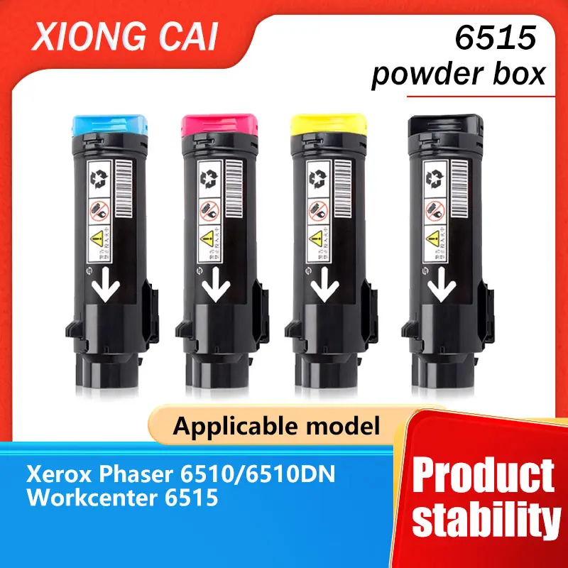 Adecuado para Fuji Xerox Phaser 6510 caja de tóner WorkCentre 6515N cartucho de tóner para impresora láser tóner Xerox P6510