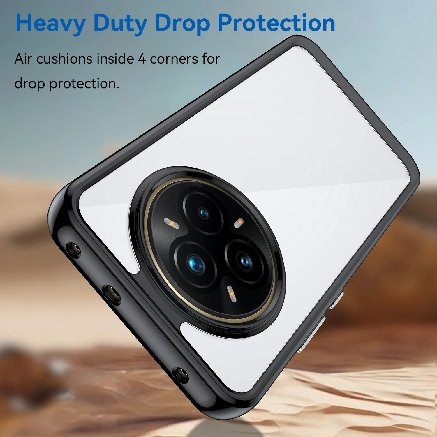 Realme 14 Pro+ 5G Funda TPU Transparente Colorida - imagen 5