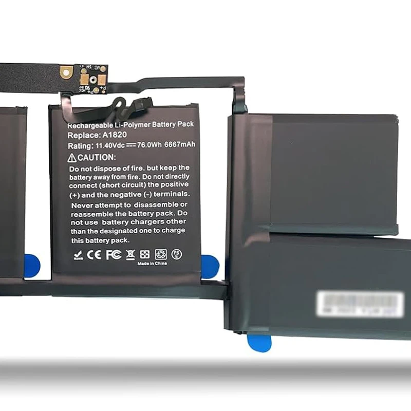 Nwe A1820 Batería Del Ordenador Portátil Para Apple Macbook Pro 15 ''Touch Bar A1707 2016 2017 Año MLH32CH/A MLW82CH/A 6667mAhA MLW82CH/A - imagen 5