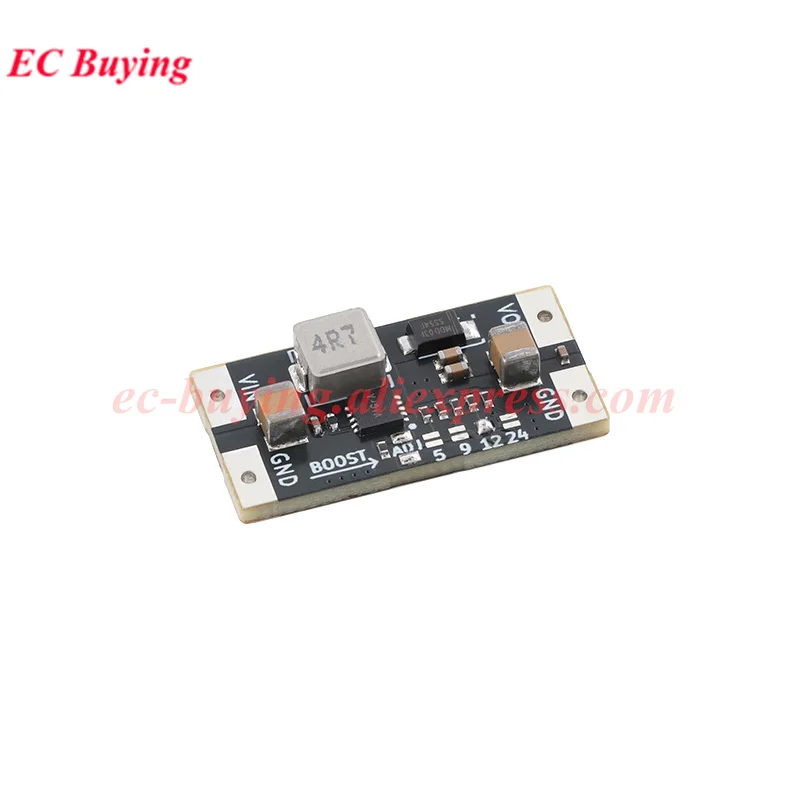 1-20 piezas XL7304 4A DC Boost Converter elevador ajustable 5V-30V a 5V 9V 12V 24V módulo de fuente de alimentación Placa de refuerzo de batería de litio - imagen 3