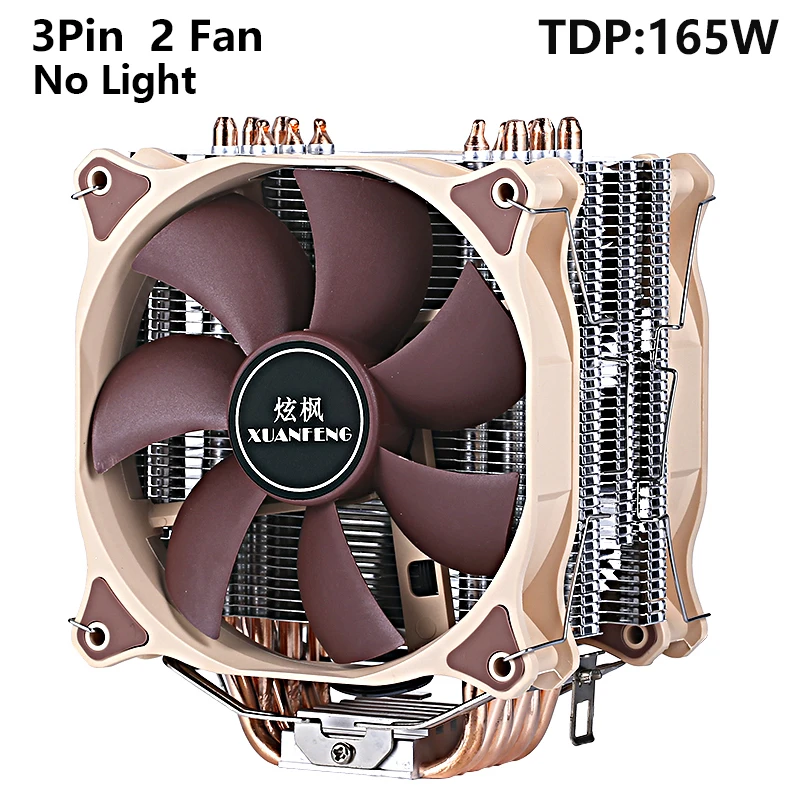 6 Heat-pipe 3P 2 Fan