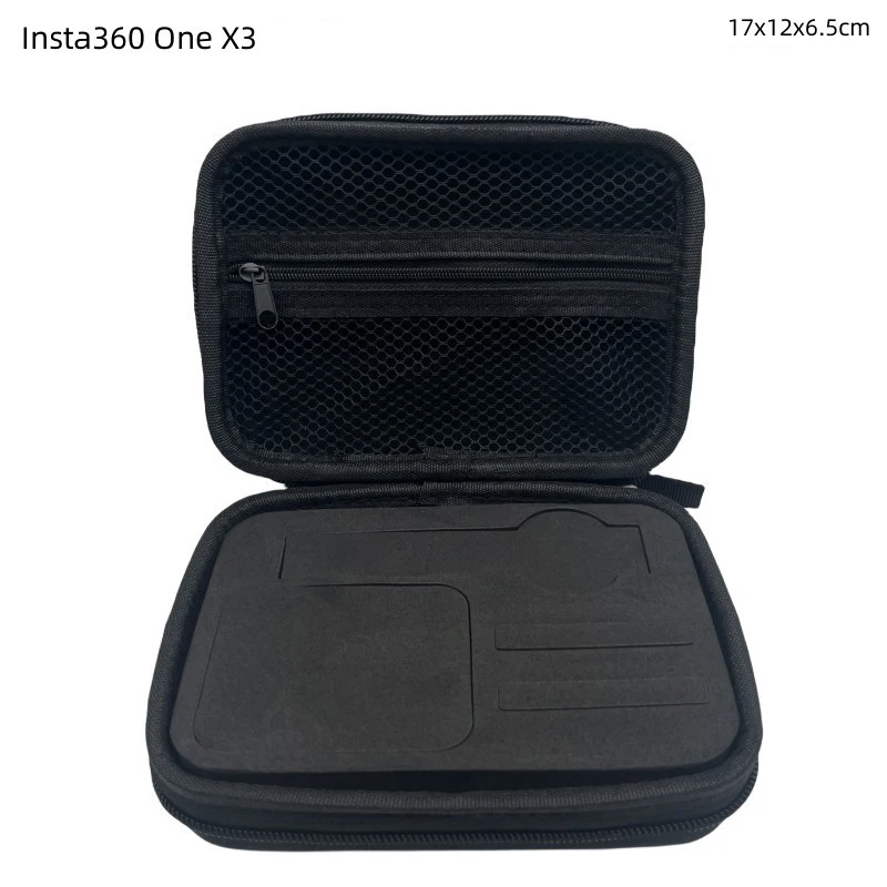 Estuche de almacenamiento, bolsa de transporte protectora impermeable para cámara panorámica Insta 360 X3/X4, bolso, caja de accesorios grande, mediano y pequeño - imagen 4