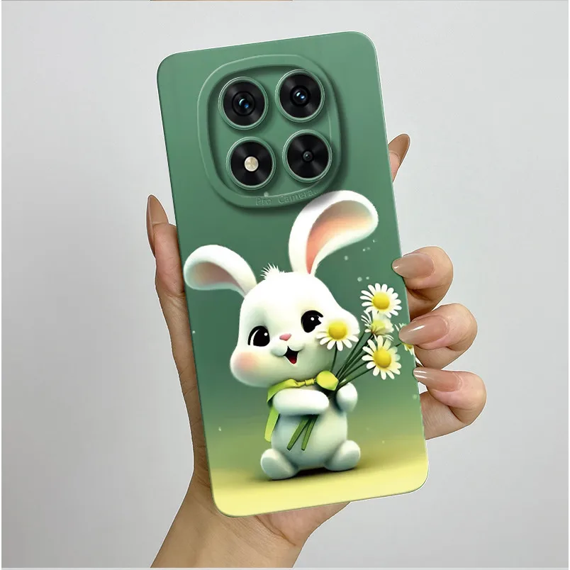 Para Xiaomi Redmi Note 14 Pro 5G 4G Funda bonitas flores suave y delgada Funda de teléfono para Redmi Note14 Note 14 Pro 5G 4G Funda de protección - imagen 3
