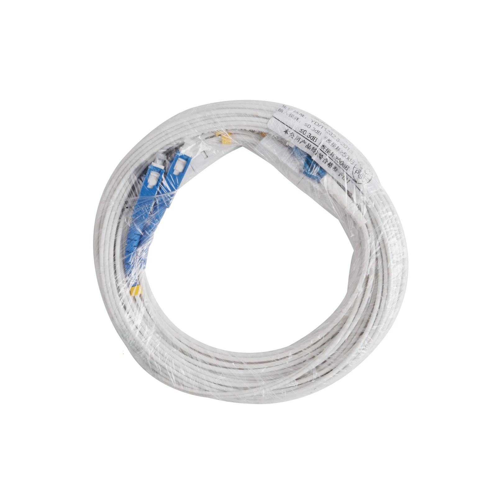 Cable de fibra óptica UPC 2SC a UPC 2LC Cable óptico de extensión interior de 2 núcleos monomodo Cable de conexión Simplex - imagen 2