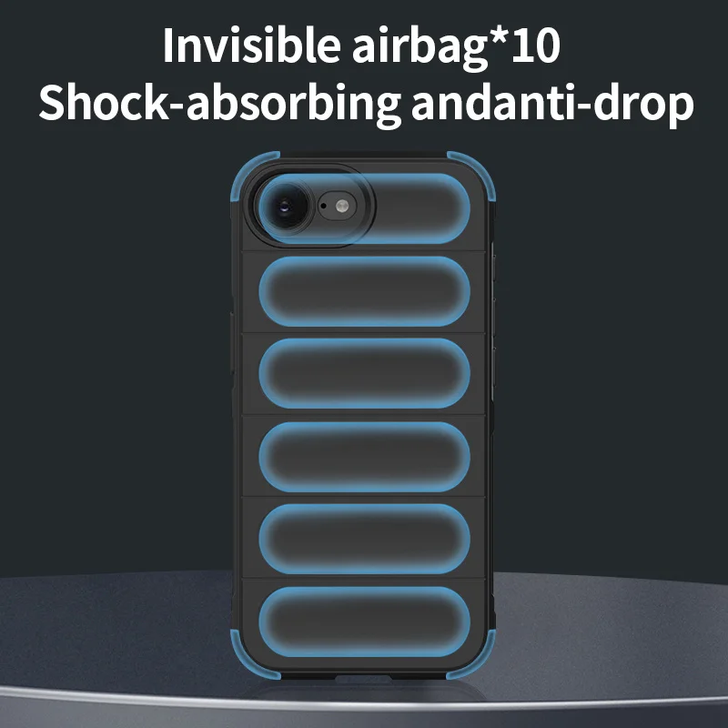 Funda de silicona Flexible con sensación de piel suave para Apple iPhone 16e, funda protectora a prueba de golpes - imagen 5