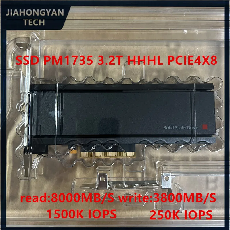 Original para Samsung PM1735 1,6 T 3,2 T 6,4 T 12,8 T HHHL PCIE4.0 tarjeta AIC empresa SSD de estado sólido nuevo - imagen 3