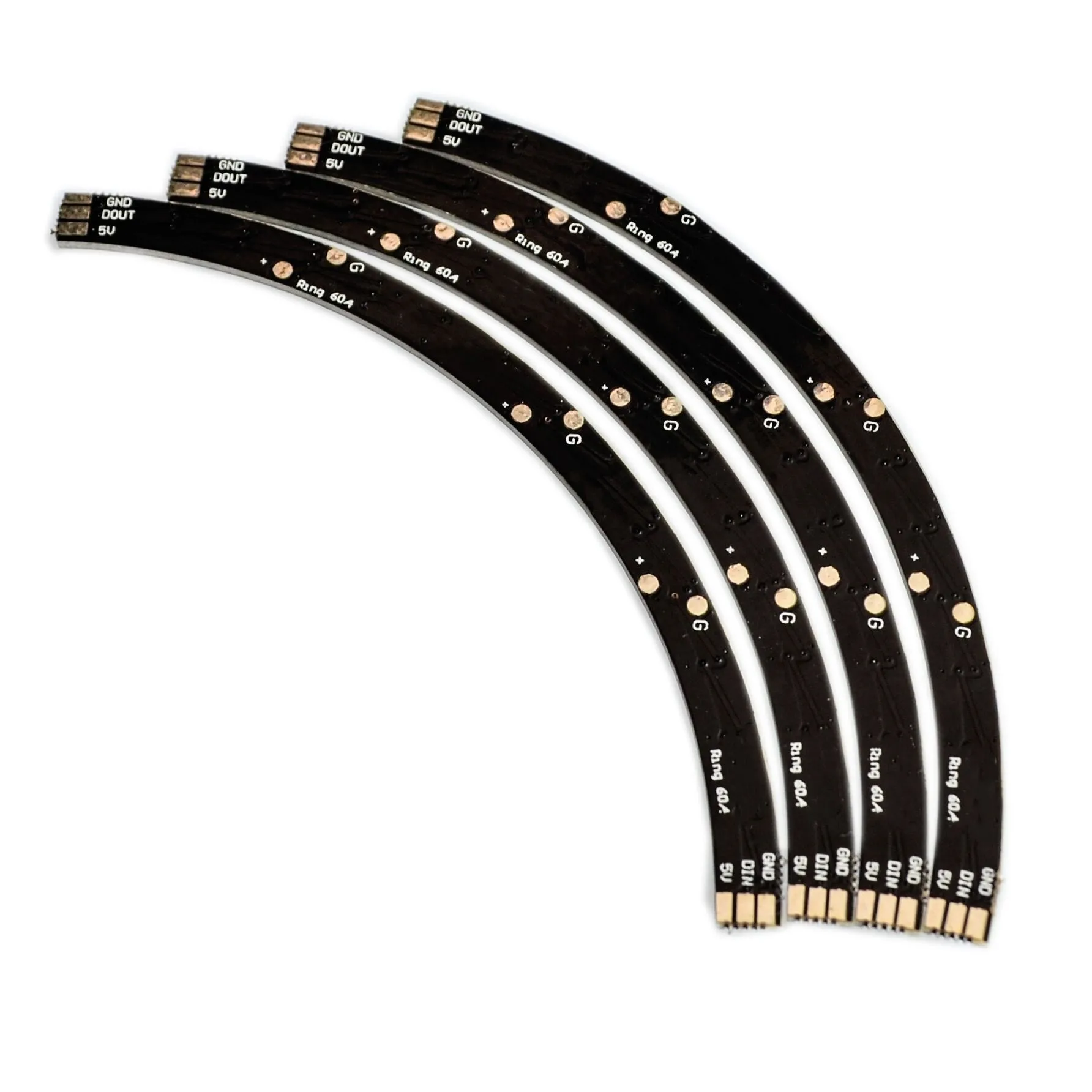 Reloj de pared con anillo 60 X Panel de lámpara LED ultrabrillante WS2812 5050 RGB con controladores integrados - imagen 3