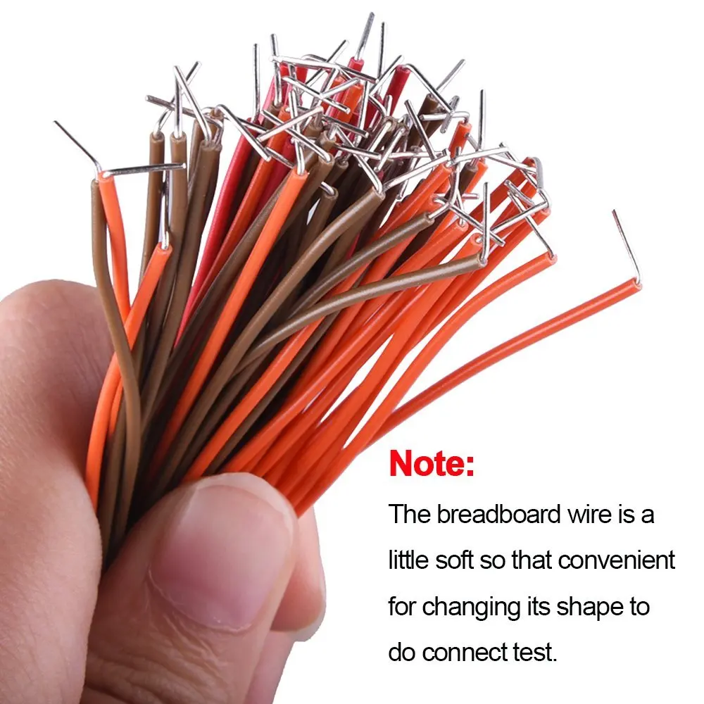 Kit de cables de puente de 14 longitudes, cables de puente preformados surtidos con caja de almacenamiento, 560 unidades - imagen 4