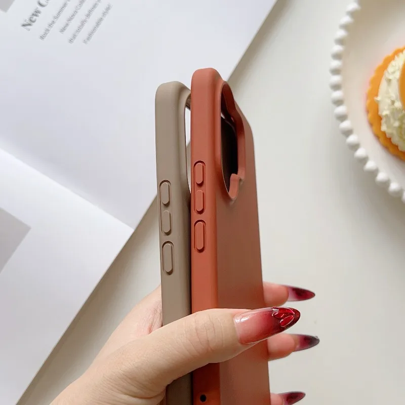 Funda Magsafe de silicona líquida Candy para VIVO V60 V 60, funda protectora trasera de teléfono anticaída con carga inalámbrica magnética de piel mate - imagen 3