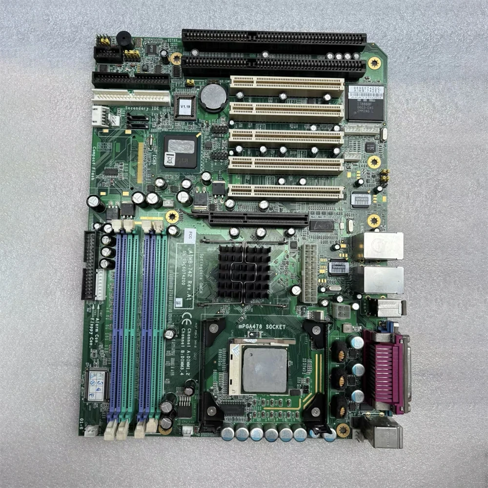 AIMB-742G2 AIMB-742 REV:A1 para placa base de equivalente de Control Advantech - imagen 3