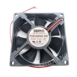 Ventilador para servo de 80 mm DC 24 V con rodamiento de bolas