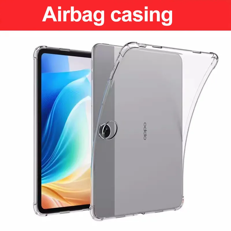 Funda transparente de TPU para tableta OPPO Pad SE 11 2025 OPD2417 3 Pro 2024 12,1 pulgadas Pad2 Pad3 11,61 Air 2 Neo 11,4 Air 10,36 - imagen 5