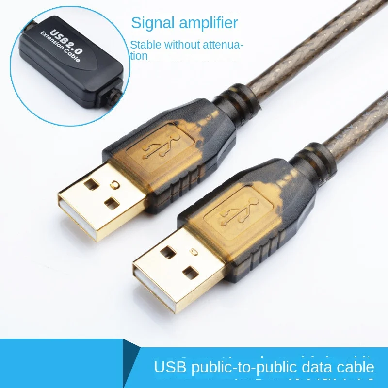 Cable USB de 5m, 10m, 15m, 20m, Cable de extensión USB 2,0 macho a hembra, Cable de línea de extensión, conector adaptador de datos de Cable de alta velocidad, nuevo - imagen 3