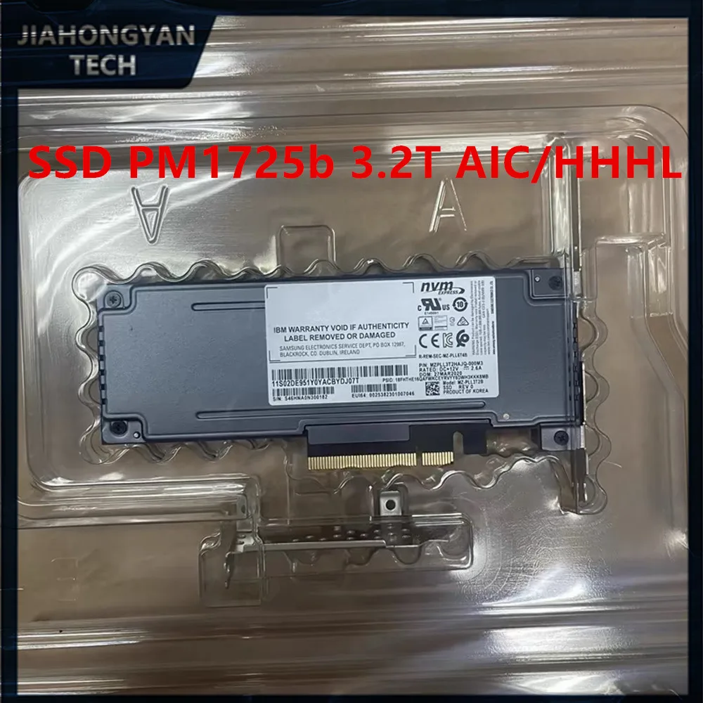 Nuevo Original para Samsung SSD PM1725B PM1735 1,6 T 3,2 T PCle4.0X8 PCIE3.0X8 tarjeta AIC unidad de estado sólido de alta velocidad de grado empresarial - imagen 4