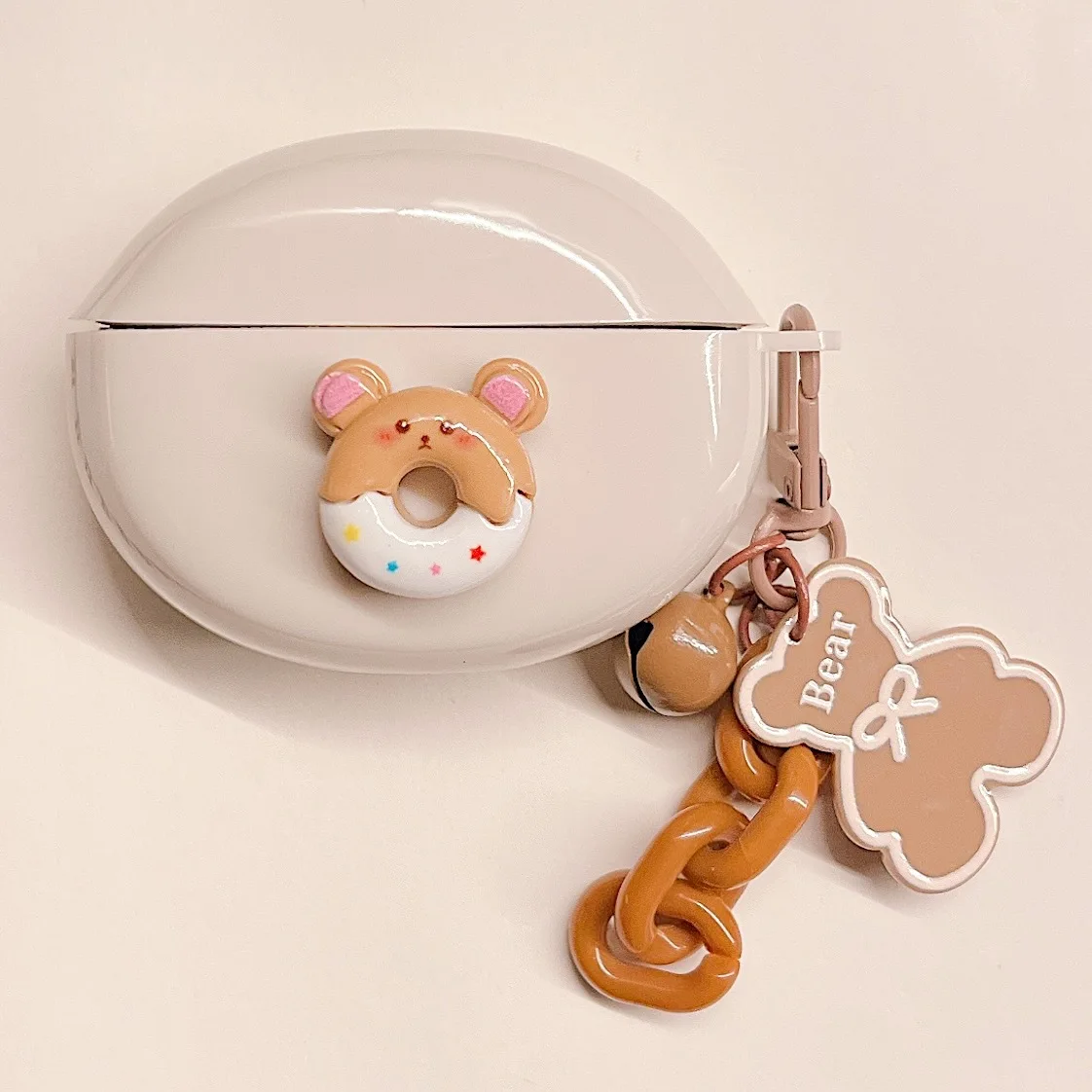 Funda de auriculares de dibujos animados para Huawei Freebuds 5i 6i, funda para auriculares para Huawei Freebuds Pro 3 / Freebuds Pro4 SE2 SE3 con correa - imagen 5