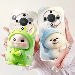 Honor Magic6 Lite / X9B - Funda TPU Panda Animada y Protectora