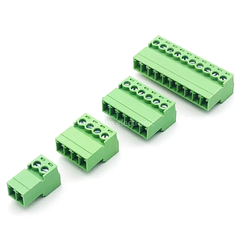 Conector Bloque Terminal 3,81mm 2-12 Pines Ángulo Recto PCB - imagen 4
