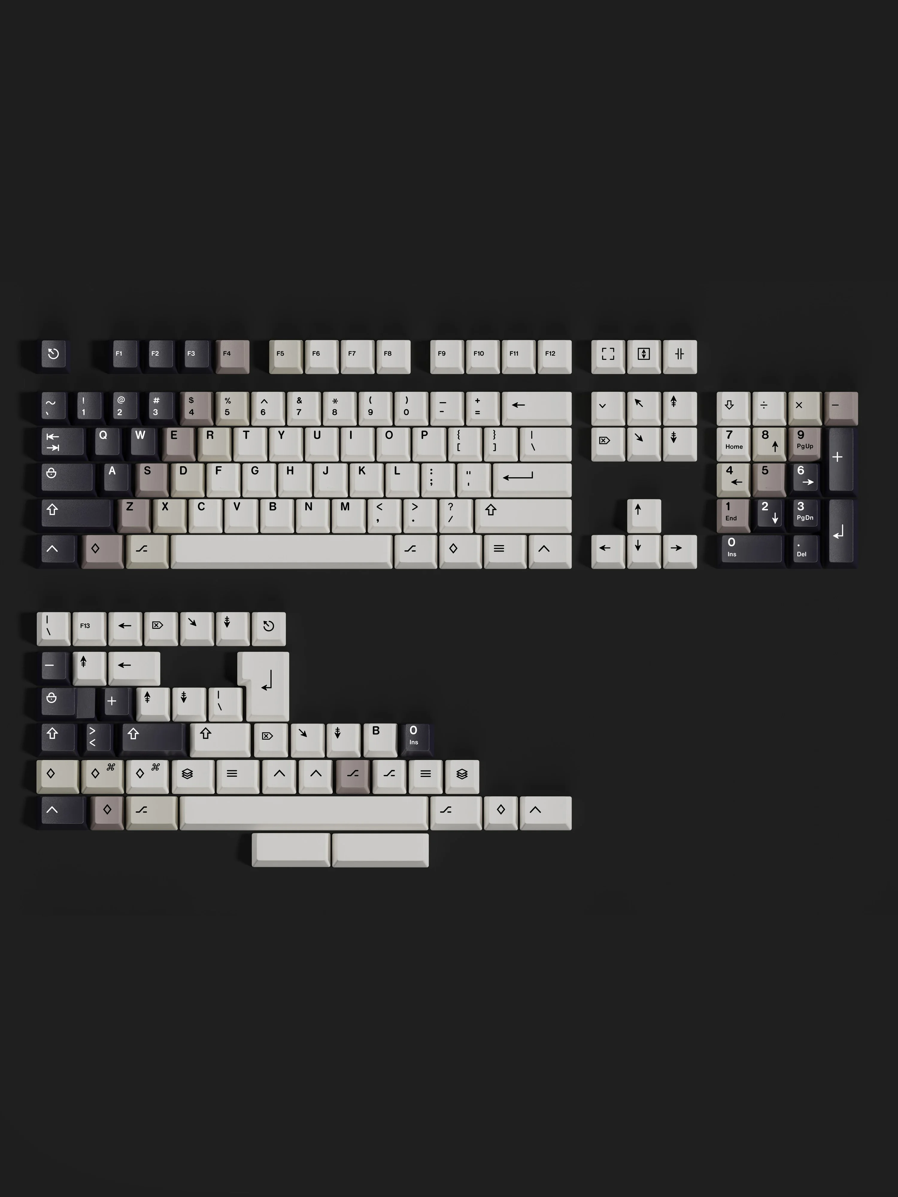 GMK Remains Keycaps 149 teclas Material PBT perfil Cherry para teclado mecánico Cherry MX Switch 61/64/68/75/84/87/98/104