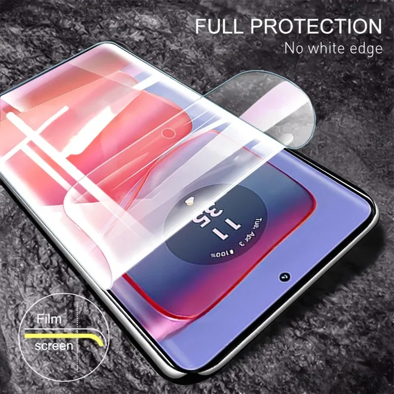 3 uds película de hidrogel frontal para Motorola 60 Fusion Edge 50 Neo Pro Moto Edge 40 Pro 30 Ultra Neo X40 Pro G54 G84 Protector de pantalla