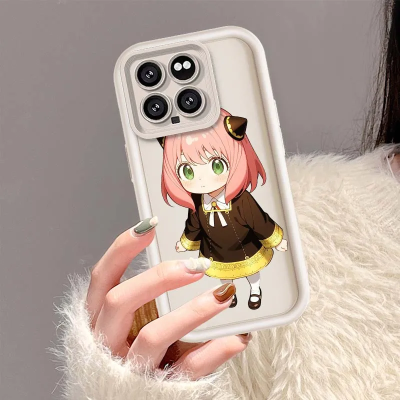 Funda de Anime Anya Forger para Xiaomi Mi 17 15 14 13 12 11 12T 13T 14T Pro Max Lite NE 5G, funda de teléfono con escalera ocular - imagen 3
