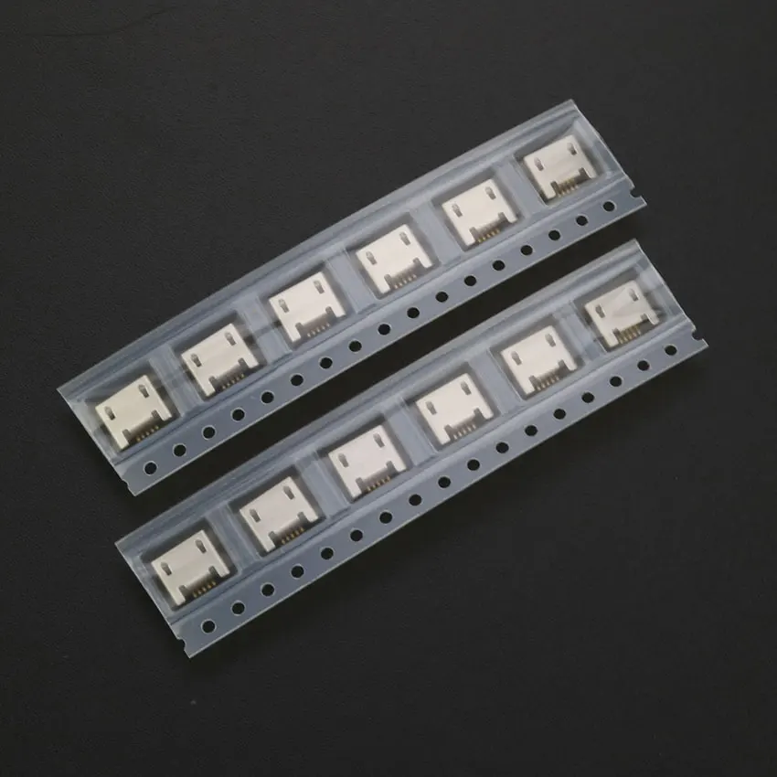 Conector Micro USB de 5 pines, conector de puerto hembra, enchufe de soldadura SMD SMT, enchufe de carga de datos de teléfono Android, adaptador de reparación de bricolaje Micro USB 5P - imagen 5