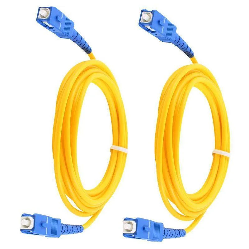 Cable de fibra óptica de un solo modo, 10 piezas, alta calidad, SC-SC, UPC, 1m, 2m, 3m, 5m, 10m - imagen 4