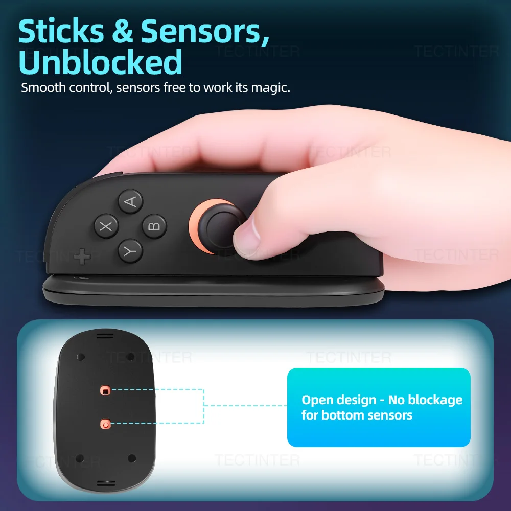 Soporte de agarre para ratón para mando de juegos, Base de soporte para mando de Nintendo Switch 2, accesorios, 2 uds. - imagen 4