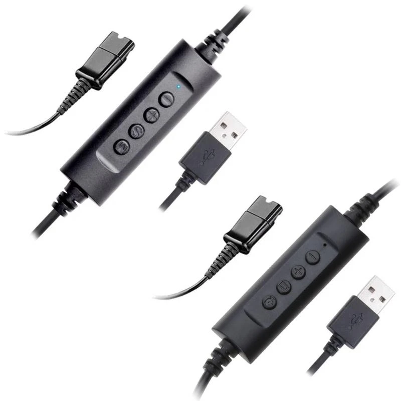 Cable QD de desconexión rápida para auriculares, Cable adaptador USB con ajustador de volumen, accesorio de Cable adaptador de auriculares USB-QD - imagen 3